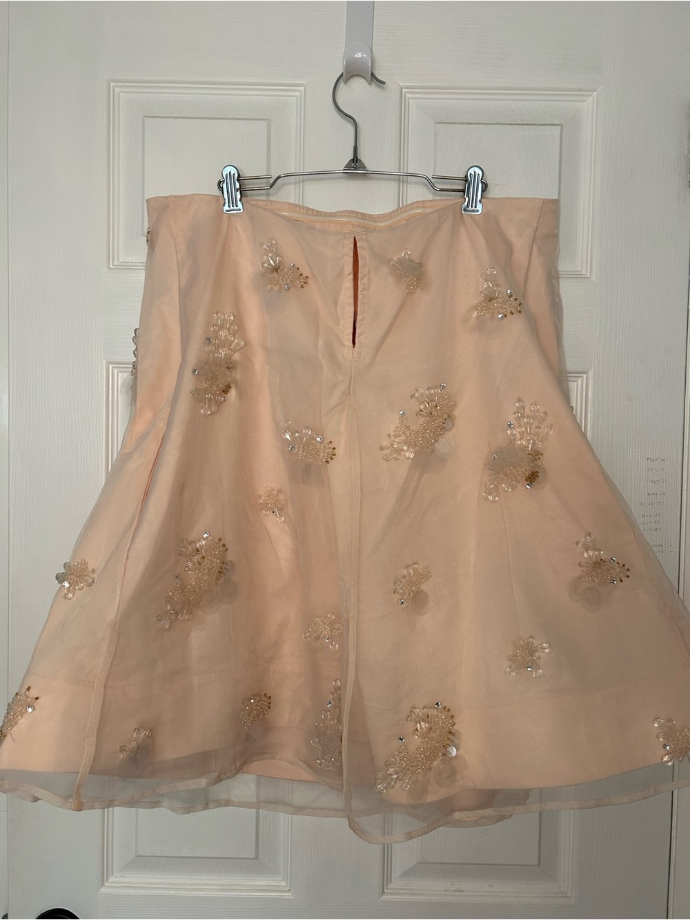 Anthropologie Maeve Strapless Scattered Embellished Mini Dress - Picture 12 of 16